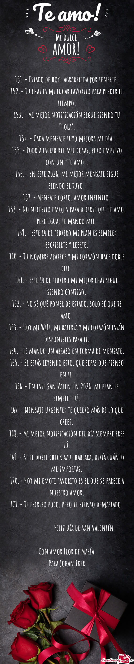 151.- Estado de hoy: agradecida por tenerte