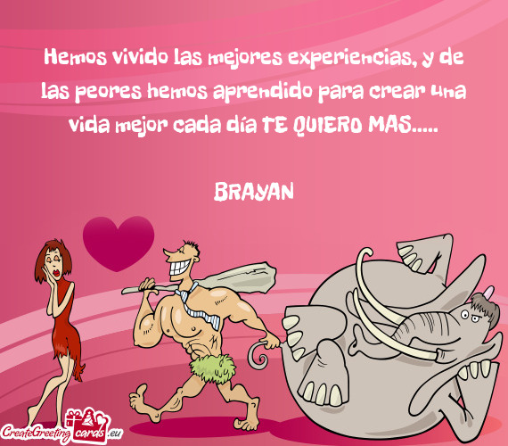 A día TE QUIERO MAS