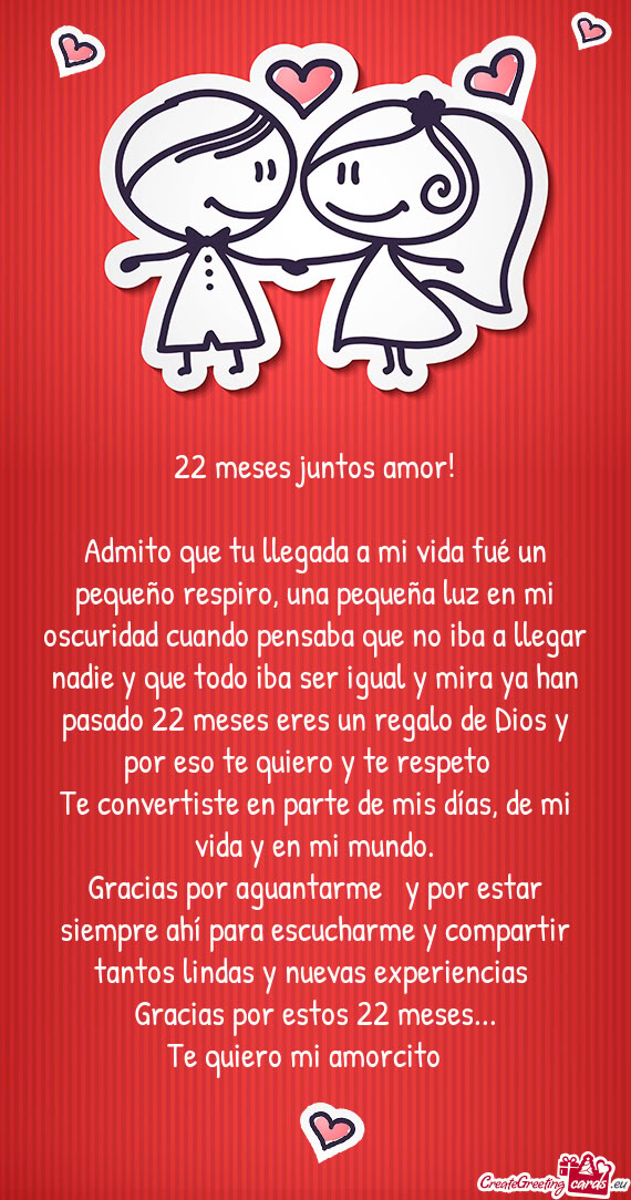 Admito que tu llegada a mi vida fué un pequeño respiro, una pequeña luz en mi oscuridad cuando pe