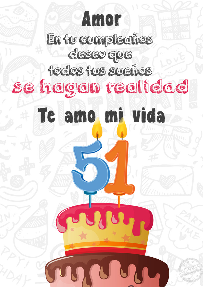 Amor Te amo mi vida 51