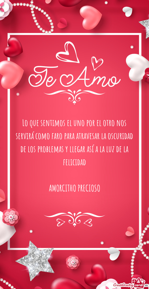 AMORCITHO PRECIOSO