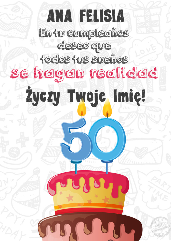 ANA FELISIA 50