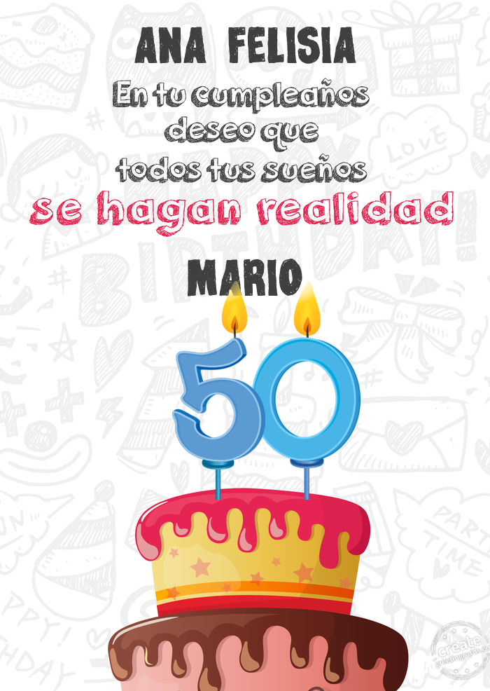 ANA FELISIA MARIO 50