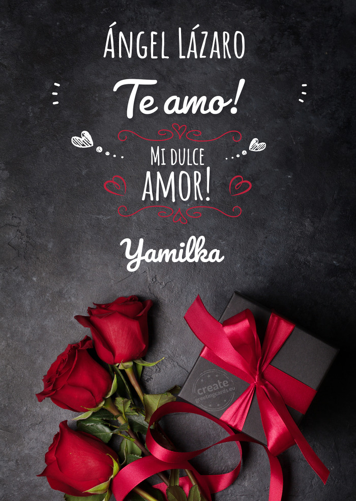 Ángel Lázaro Yamilka