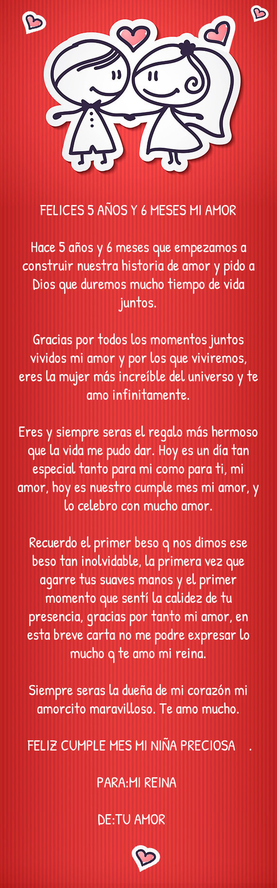 Anos y el primer momento que sentí la calidez de tu presencia, gracias por tanto mi amor, en esta b