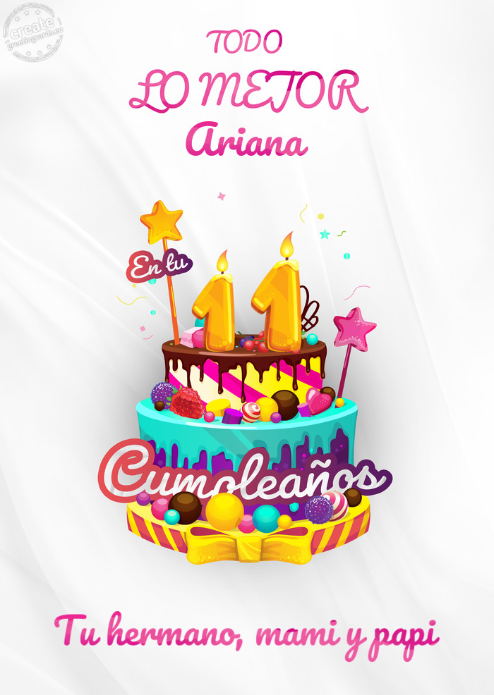 Ariana Tu hermano, mami y papi 11