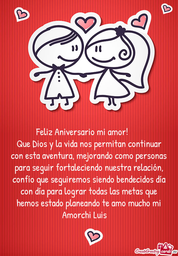 As las metas que hemos estado planeando te amo mucho mi Amorchi Luis 🥰😍💟