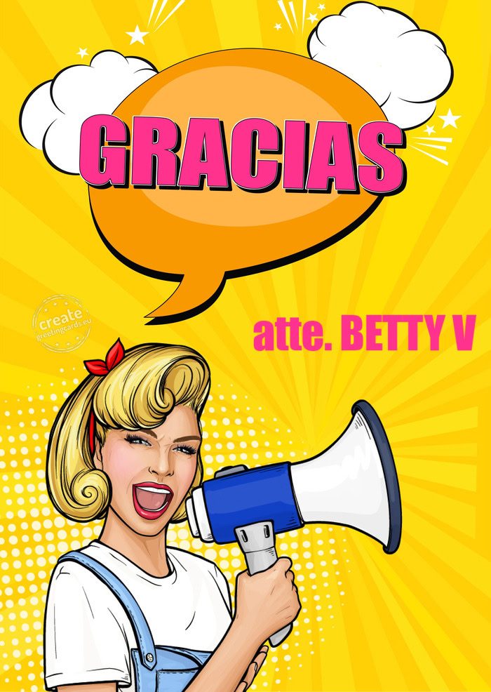Atte. BETTY V