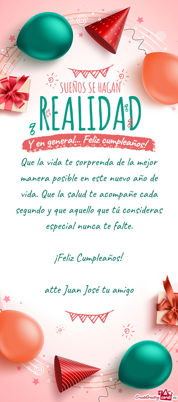 Atte Juan José tu amigo