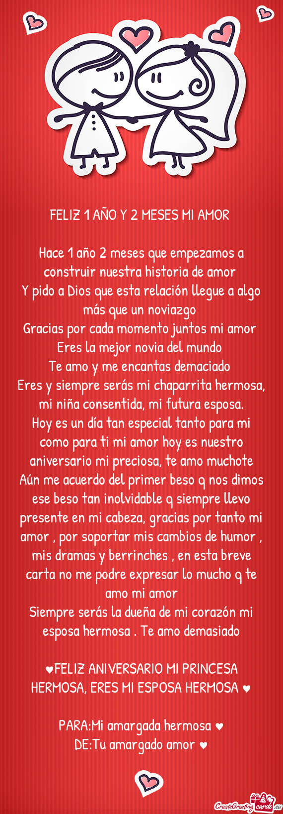 Aún me acuerdo del primer beso q nos dimos ese beso tan inolvidable q siempre llevo presente en mi