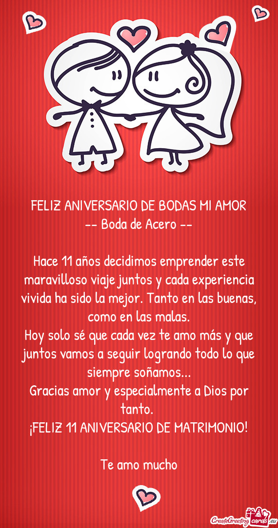 Boda de Acero