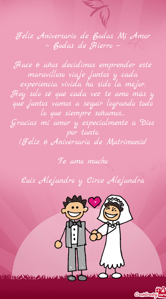 Bodas de Hierro