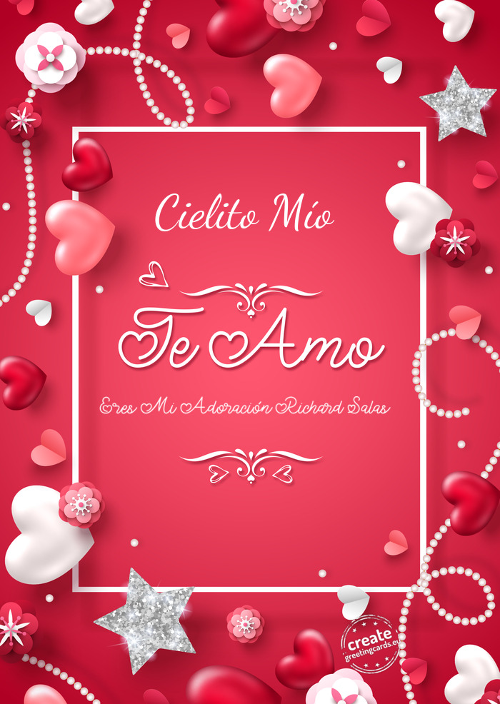 Cielito Mío Eres Mi Adoración Richard Salas