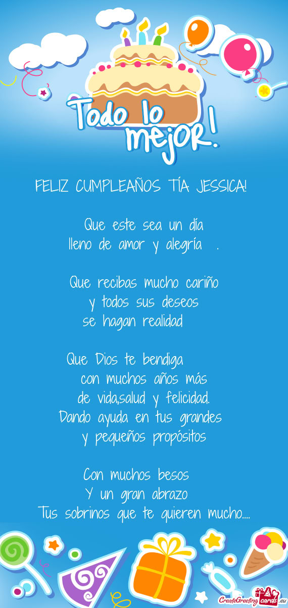 Con muchos besos 🥰