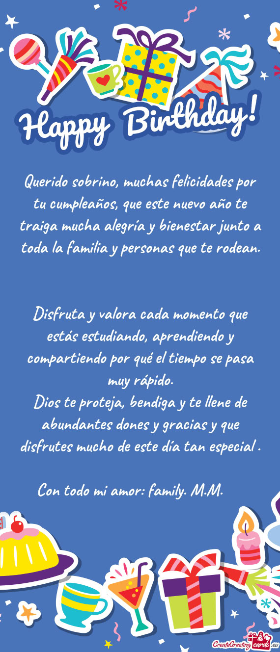 Con todo mi amor: family. M.M. 🤗😘