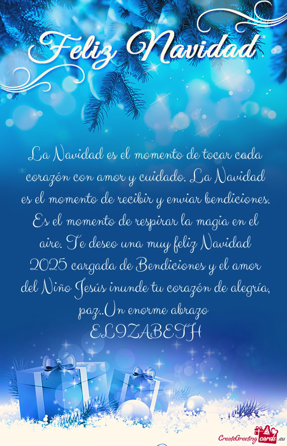 Dad 2025 cargada de Bendiciones y el amor del Niño Jesús inunde tu corazón de alegría, paz..Un e