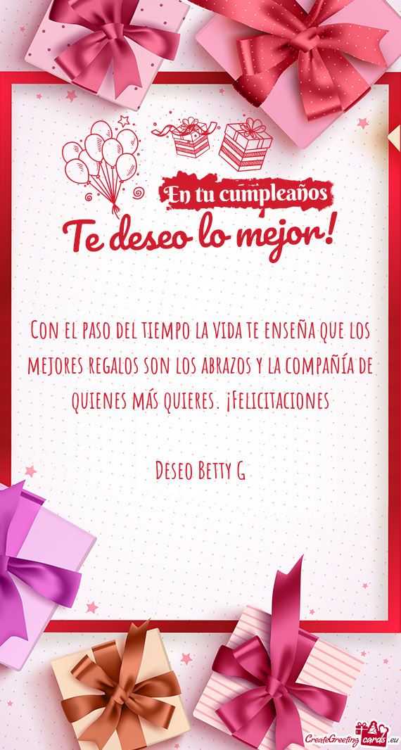 Deseo Betty G