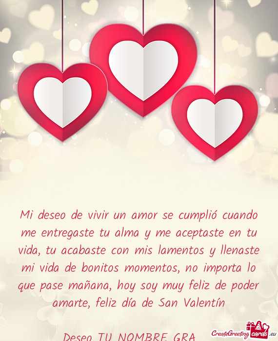 Deseo TU NOMBRE GRA❤️