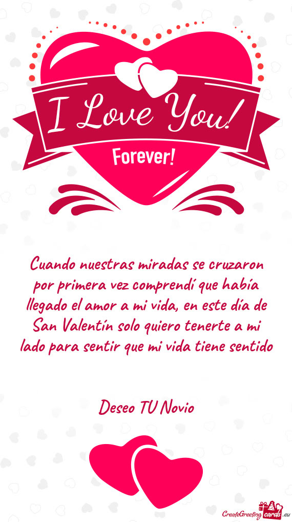 Deseo TU Novio