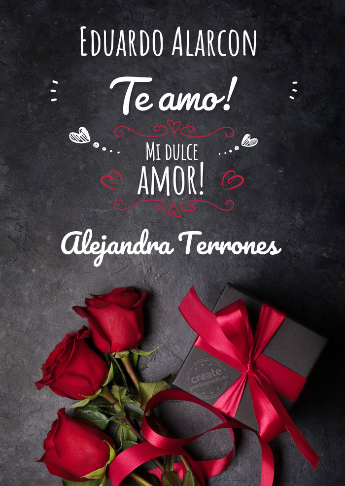 Eduardo Alarcon Alejandra Terrones