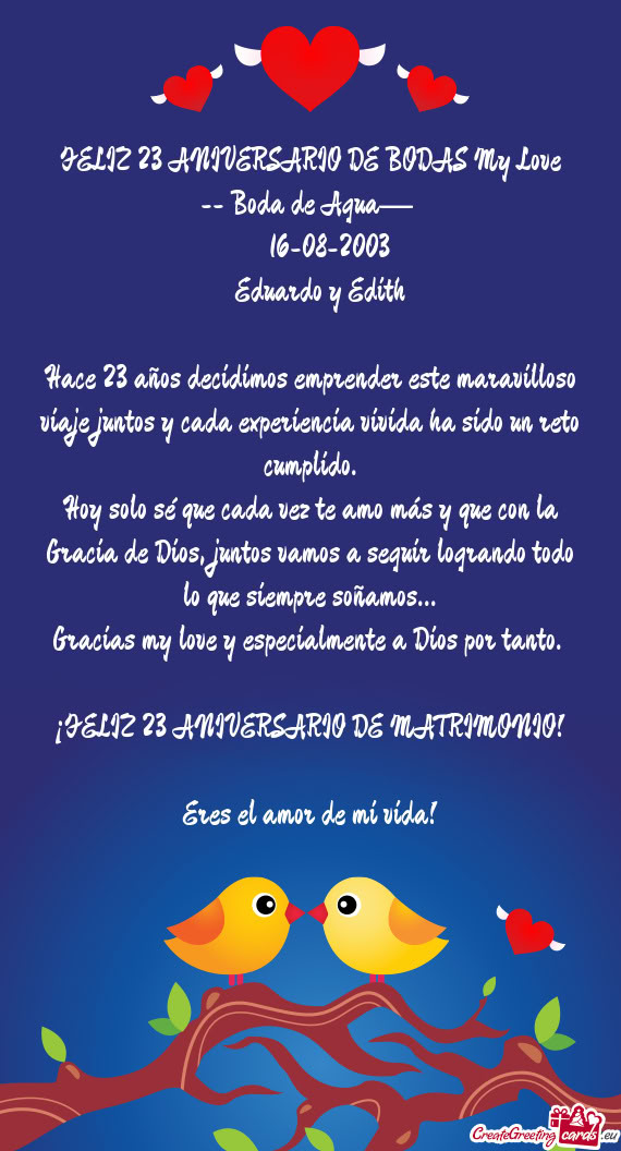 Eduardo y Edith
