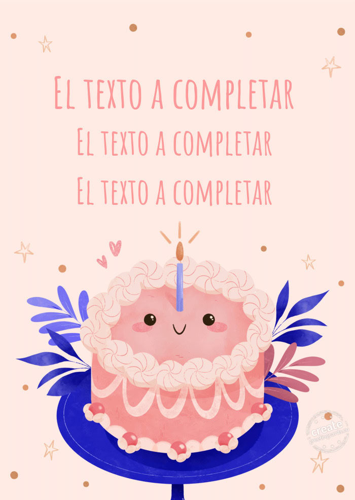 El texto a completar El texto a completar El texto a completar