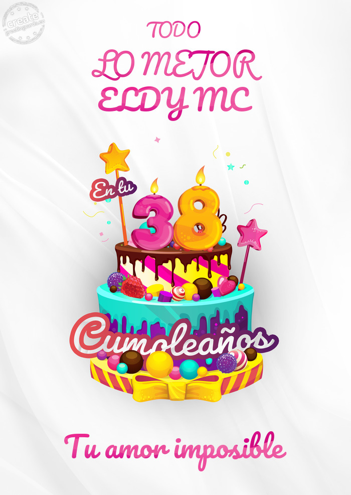 ELDY MC Tu amor imposible 38