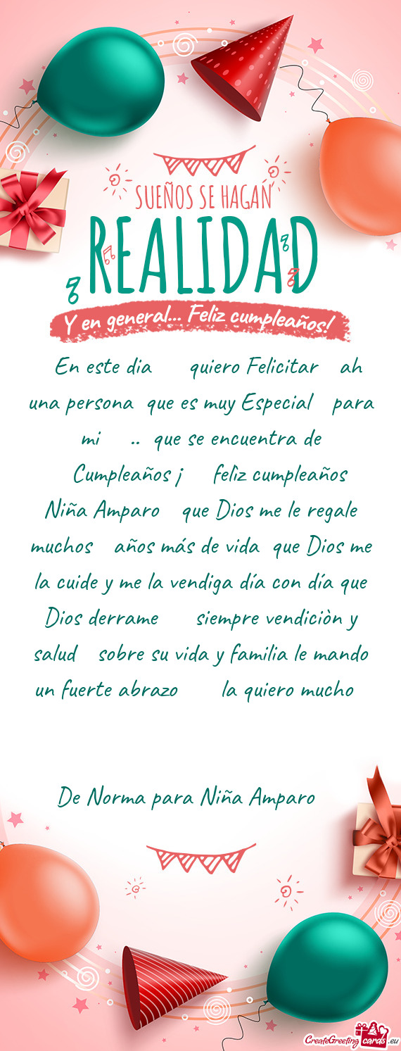 💖En este dia ✨️quiero Felicitar 🫶ah una persona que es muy Especial 😊para mi🫂😊