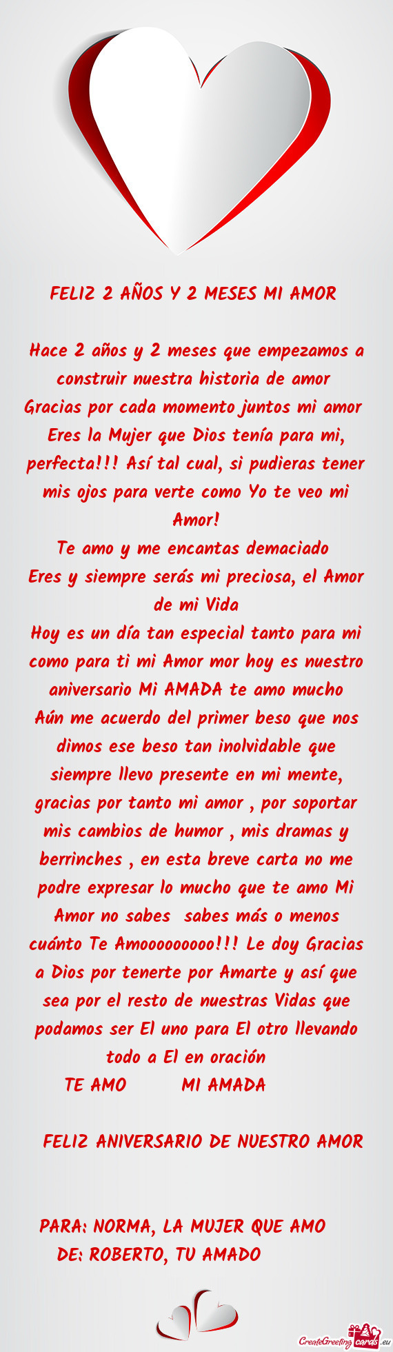 Eres la Mujer que Dios tenía para mi, perfecta!!! Así tal cual, si pudieras tener mis ojos para ve