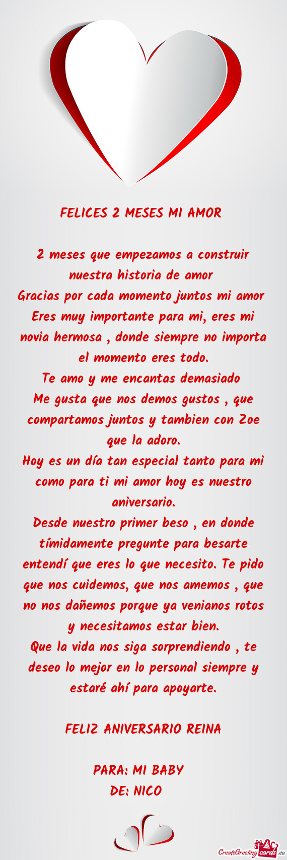 Eres muy importante para mi, eres mi novia hermosa , donde siempre no importa el momento eres todo