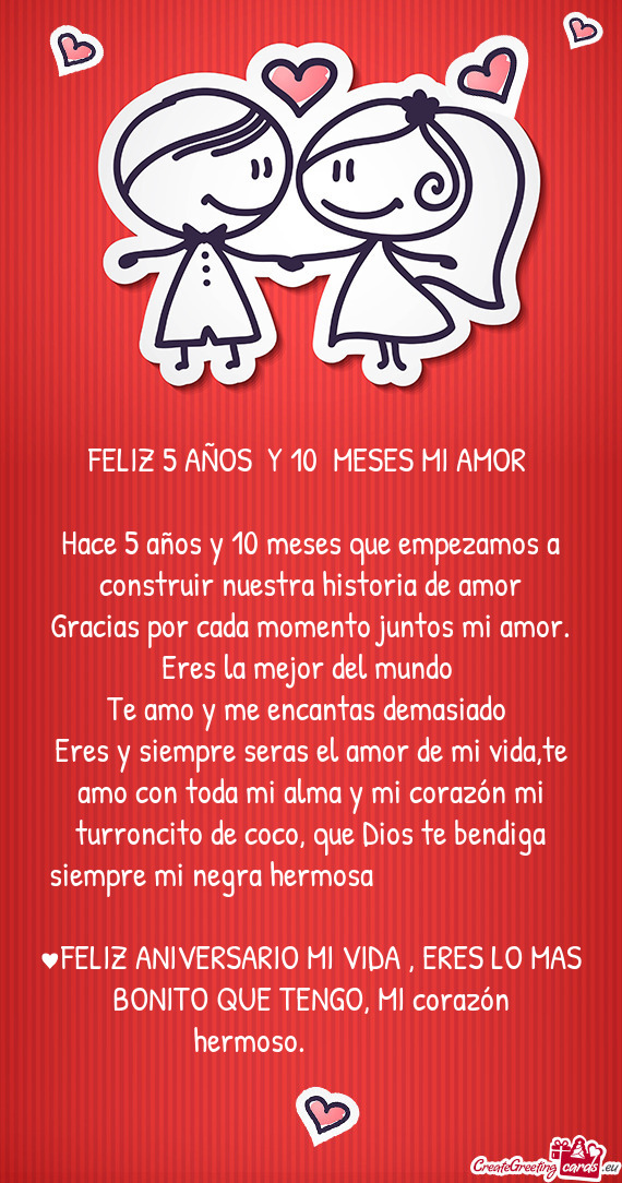 Eres y siempre seras el amor de mi vida,te amo con toda mi alma y mi corazón mi turroncito de coco