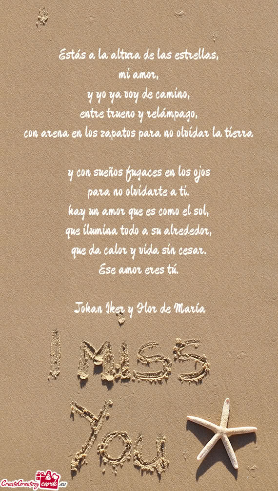 Estás a la altura de las estrellas