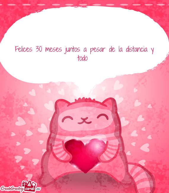 Felices 30 meses juntos a pesar de la distancia y todo😇