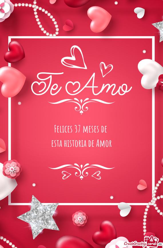 Felices 37 meses de