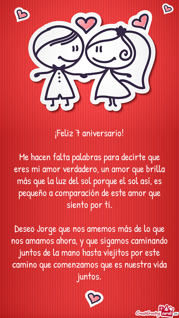 ¡Feliz 7 aniversario