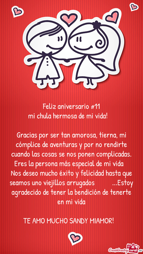 Feliz aniversario #11