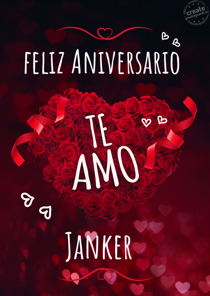 Feliz Aniversario Janker