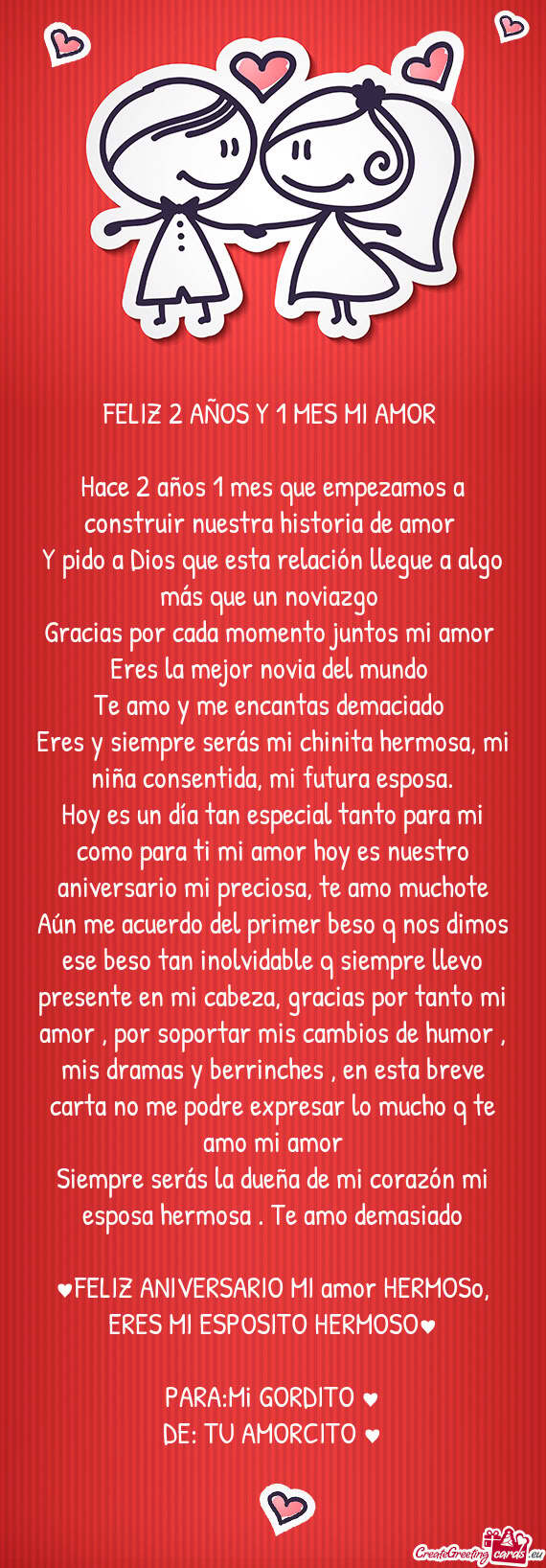 ♥FELIZ ANIVERSARIO MI amor HERMOSo, ERES MI ESPOSITO HERMOSO♥
