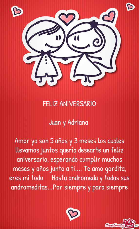 💗💗FELIZ ANIVERSARIO💗💗