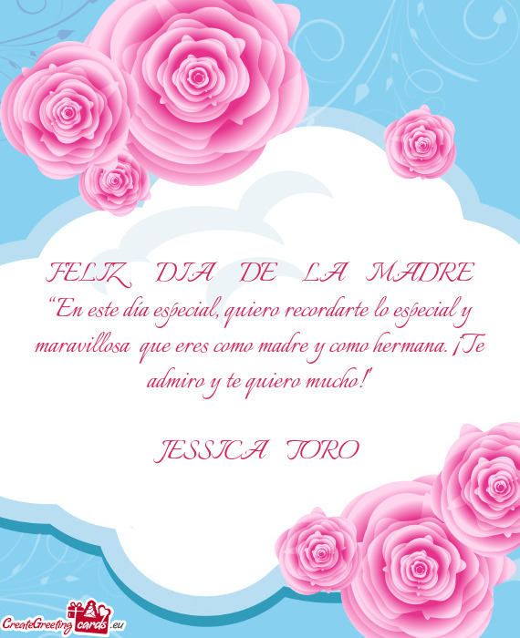 FELIZ  DIA  DE  LA MADRE
