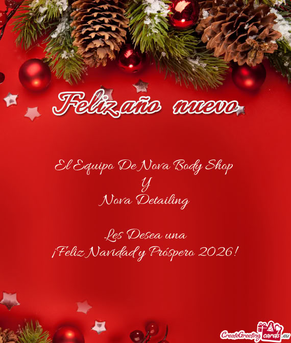 ¡Feliz Navidad y Próspero 2026