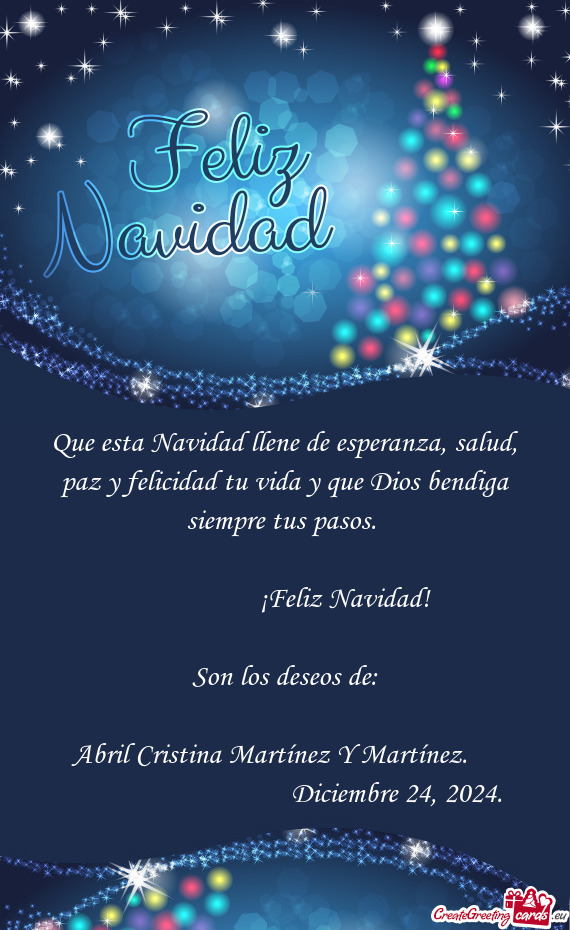 ¡Feliz Navidad