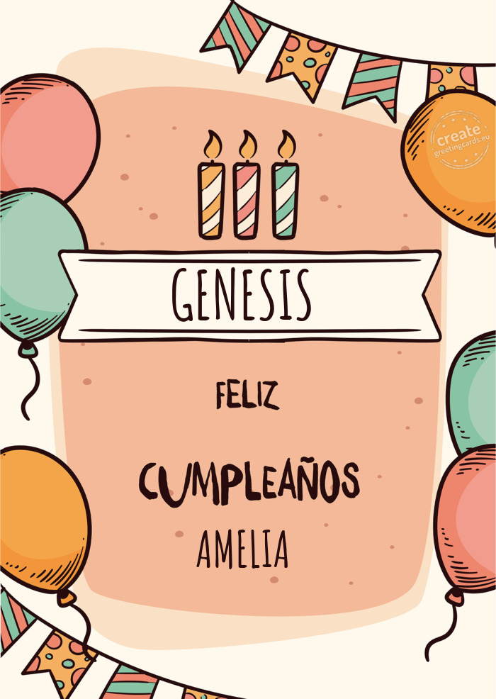 GENESIS AMELIA