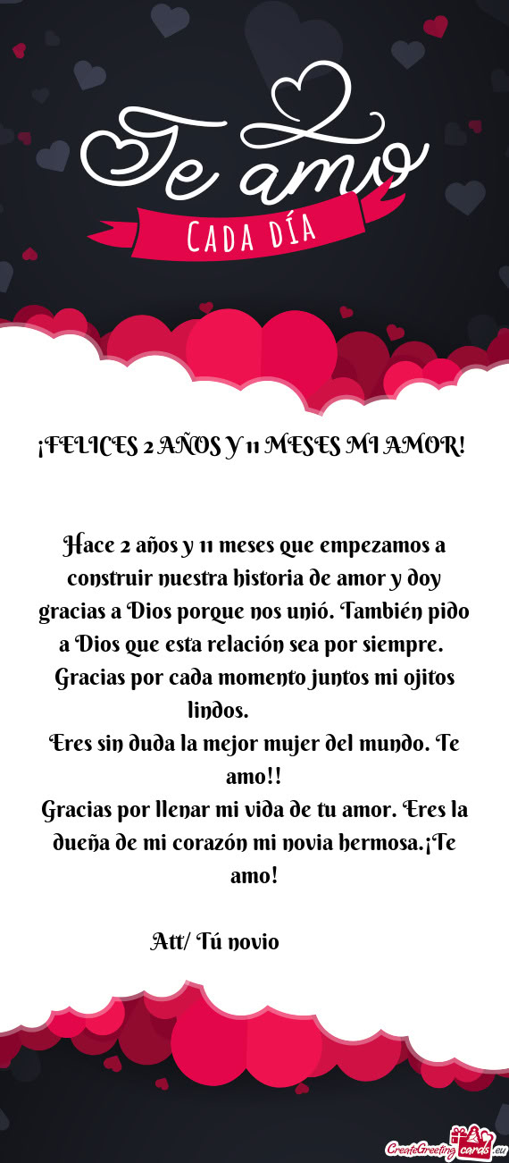 Gracias por cada momento juntos mi ojitos lindos.💞🫂😊🤍😍