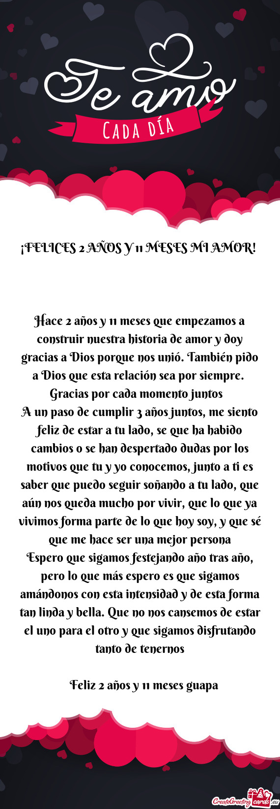 Gracias por cada momento juntos💞