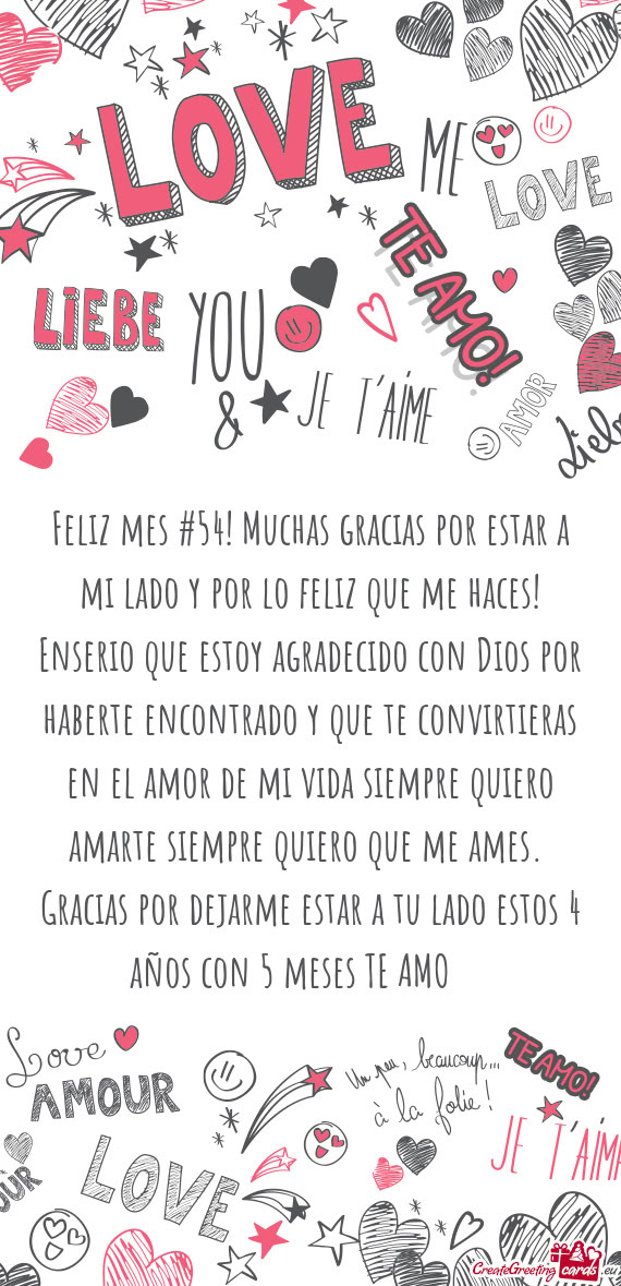 Gracias por dejarme estar a tu lado estos 4 años con 5 meses TE AMO ❤️