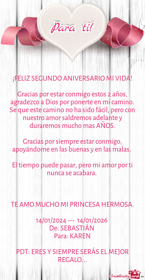 Gracias por siempre estar conmigo, apoyándome en las buenas y en las malas