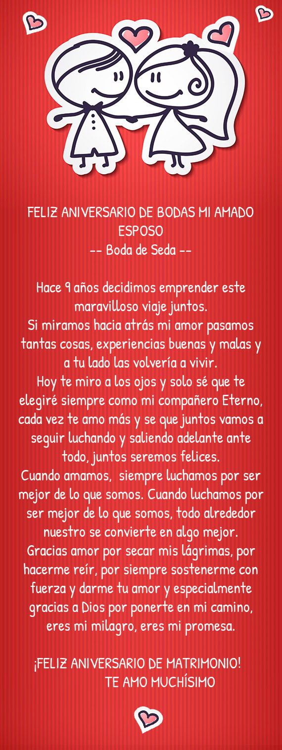 Hace 9 años decidimos emprender este maravilloso viaje juntos