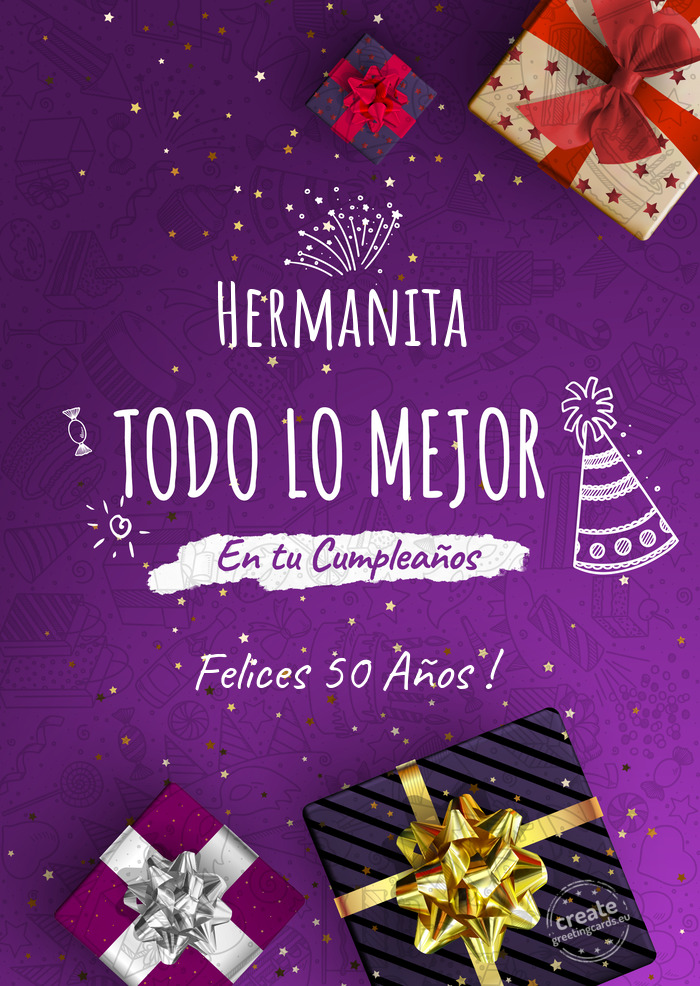Hermanita Felices 50 Años