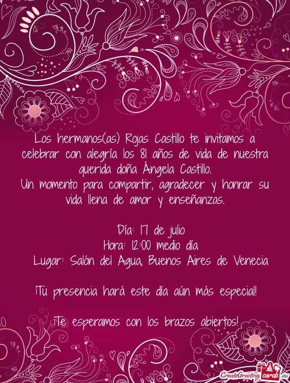 🕛 Hora: 12:00 medio día